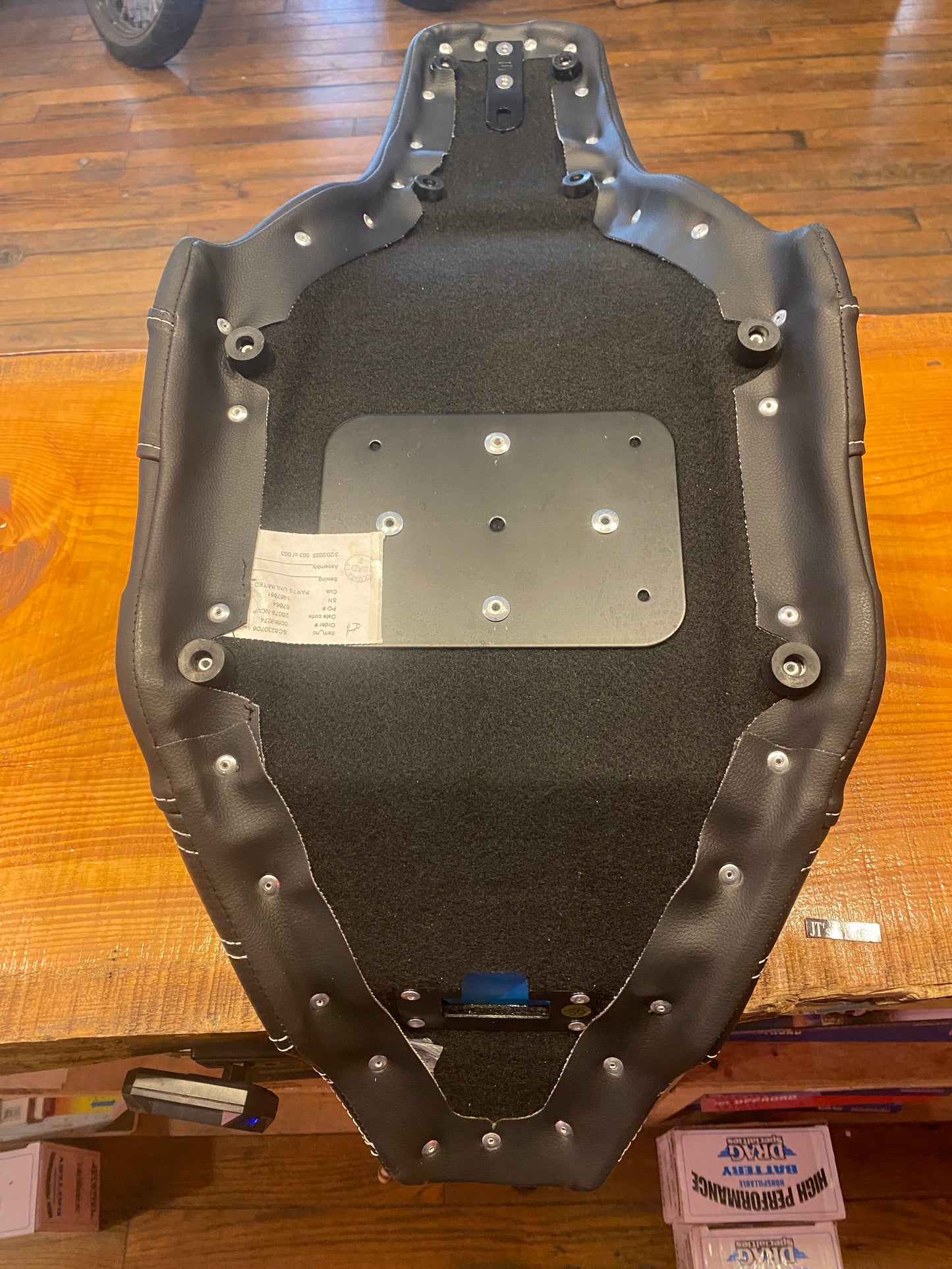 Saddlemen SDC Pro Series White Lattice Seat fits 23-26 Harley Street Road Glide