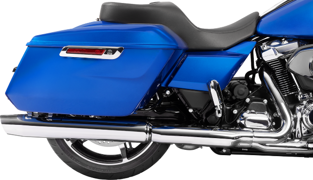 Drag Specialties Black Smooth Freedom Seat for 2023-25 Harley Street Road Glide