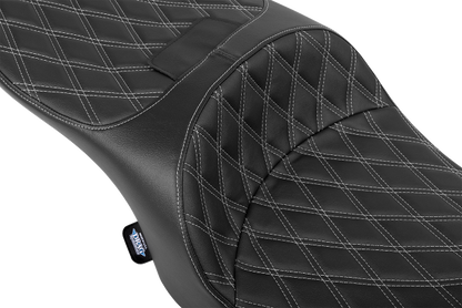 Drag Specialties Silver Diamond Freedom Seat 2023-25 Harley Street Road Glide