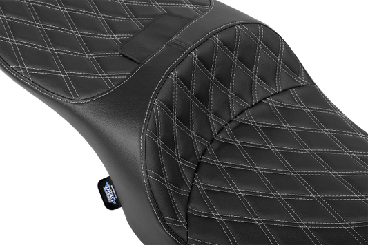 Drag Specialties Silver Diamond Freedom Seat 2023-25 Harley Street Road Glide