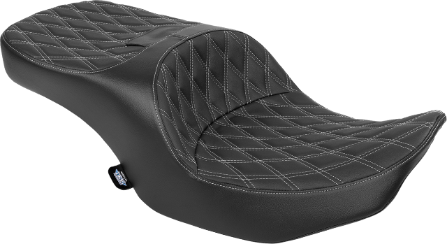 Drag Specialties Silver Diamond Freedom Seat 2023-25 Harley Street Road Glide