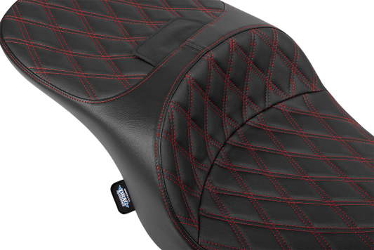 Drag Specialties Red Diamond Freedom Seat 2023-2025 Harley Street Road Glide