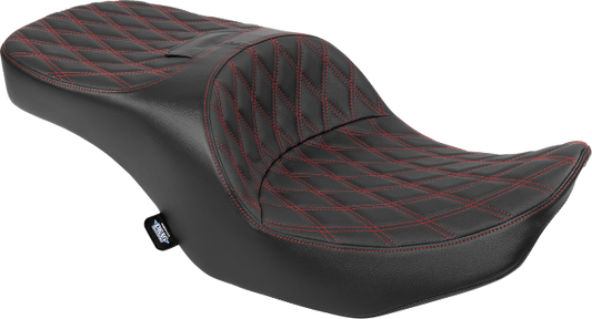 Drag Specialties Red Diamond Freedom Seat 2023-2025 Harley Street Road Glide