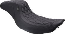 Mustang Squareback Double Diamond Seat 1997-2007 Harley Road King Street Glide