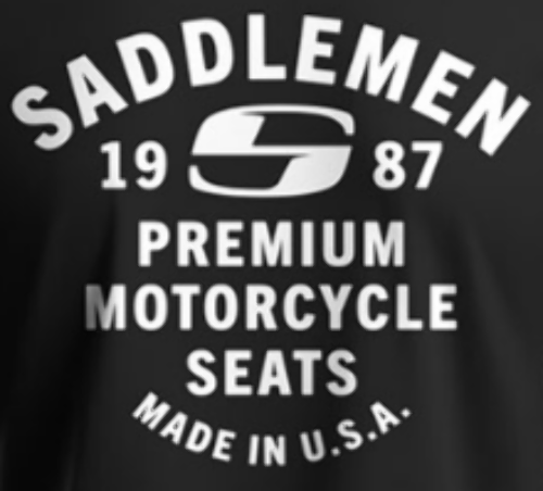 Saddlemen Roadsofa Gold Tri Gripper Seat & Backrest for 2008-2024 Harley Touring