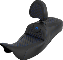 Saddlemen Roadsofa Blue Dragon Extended Seat & Backrest 2008-2025 Harley Touring