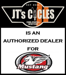 Mustang Deluxe Tour Red Stitch Solo Seat & Backrest for 2023-2026 Harley Touring