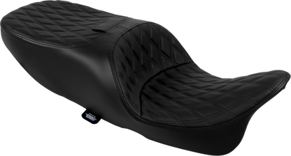 Drag Specialties Freedom Solar Diamond Seat for 2015-2025 Harley Freewheeler RG3
