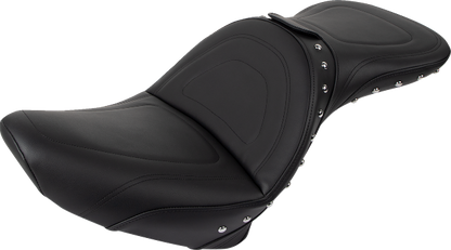 Saddlemen Explorer Special w/ Backrest Gel Seat 1984-99 Harley Davidson Softail