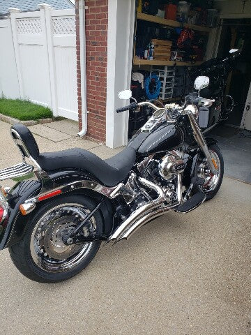 Saddlemen King Gel Seat for 2006-2017 Harley Davidson Softail Fat Boy Standard