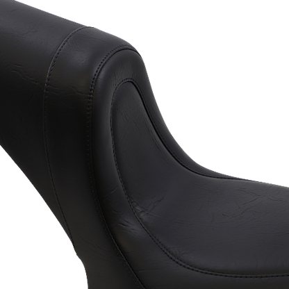 Mustang Fastback Low Stitched Seat fits 2000-2007 Harley Softail FLSTF FXSTS