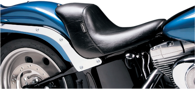 Le Pera Bare Bones Up-Front Solo Seat 2006-17 Harley Softail Fat Boy Night Train