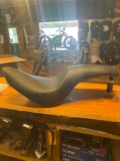 Drag Specialties Low Predator Seat fits 2006-2017 Harley Softail Fat Boy FXSTC