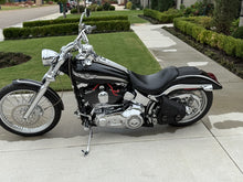 Le Pera Silhouette Smooth Solo Seat fits 2000-2007 Harley Softail Deuce FXSTD