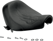 Danny Gray Weekday Flame Solo Seat fits 2008-2011 Harley Softail Rocker FXCWC