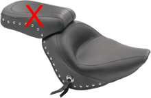 Mustang Studded Skirt Solo Seat fit 2006-2017 Harley Softail Fat Boy Night Train
