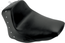Saddlemen Heels Down Studded Solo Gel Seat 06-17 Harley Softail Deluxe Heritage
