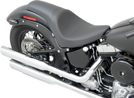 Drag Specialties Predator Smooth Low Seat fits 2011-2017 Harley Softail FXS FLS