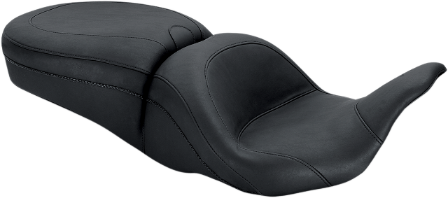 Mustang Lowdown Stitched Seat fits 2008-2024 Harley Davidson Touring 79700