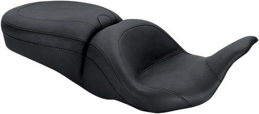 Mustang Lowdown Stitched Seat fits 2008-2024 Harley Davidson Touring 79700