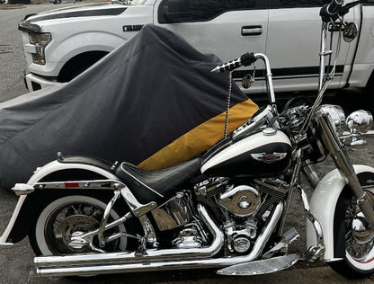 Le Pera Bare Bones Solo Seat for 2008-2017 Harley Softail Heritage FLSTNI Deluxe