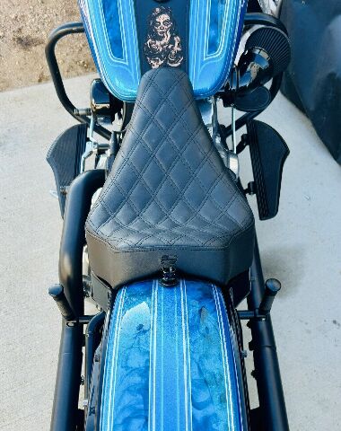 Saddlemen Renegade Lattice Solo Gel Seat for 2011-2017 Harley Softail Slim FLS