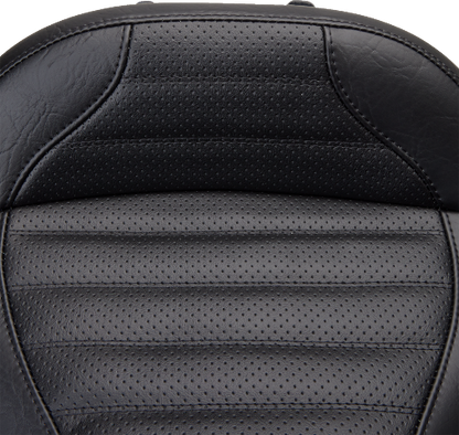 Mustang Touring Tuck n Roll Solo Seat for 2018-2023 Harley Softail Fat Boy FLFB