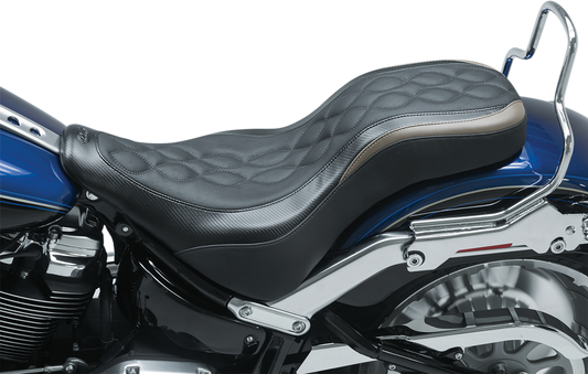 Mustang Day Tripper Seat for 2018-2021 Harley Softail Fat Boy 114 FLFBS FLFB