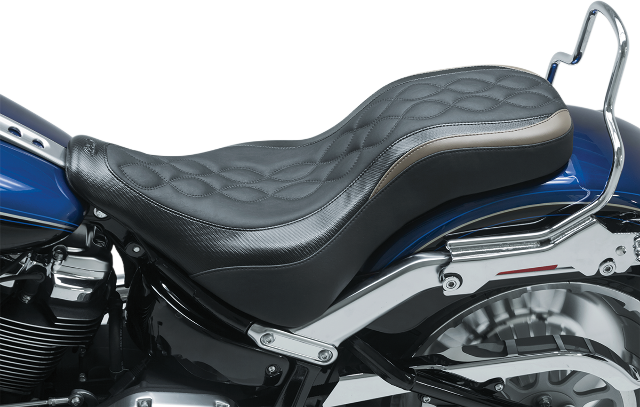 Mustang Day Tripper Seat for 2018-2021 Harley Softail Fat Boy 114 FLFBS FLFB