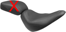 Mustang Tripper Smooth Wide Solo Seat fits 2018-2021 Harley Softail Slim FLSL
