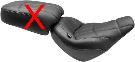 Mustang Cube Solo Seat for 2018-2021 Harley Softail Street Bob FXBB 75160