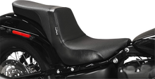 Le Pera Black Daytona Basketweave Seat for 2018-2023 Harley Street Bob FXBB