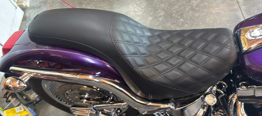 Saddlemen Profiler Lattice Low Gel Seat 2001-2007 Harley Softail Deuce FXSTDI