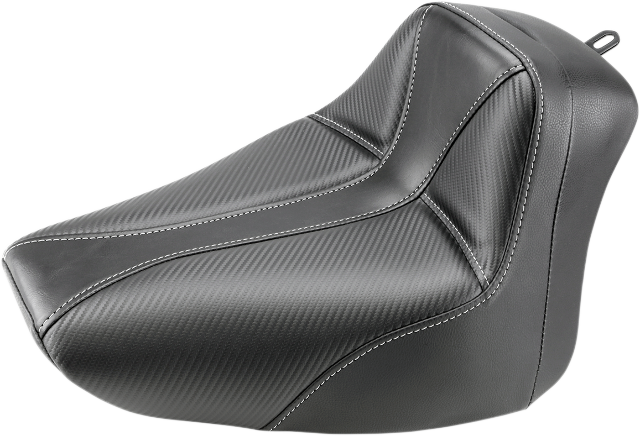 Saddlemen Dominator Gray Stitch Solo Gel Seat 2000-2006 Harley Softail FLST FXST