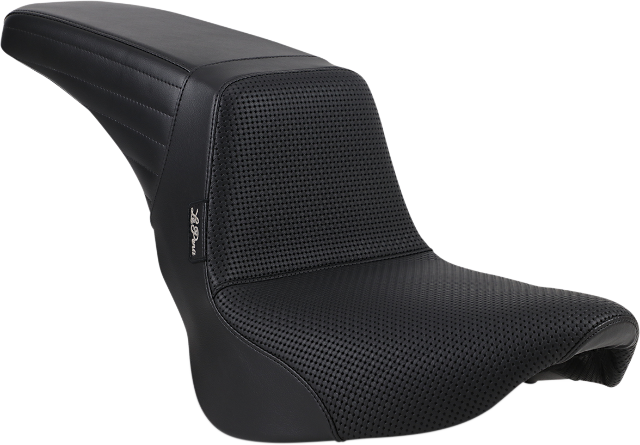 Le Pera Kickflip Basketweave Seat for 2018-2023 Harley Softail Heritage Deluxe