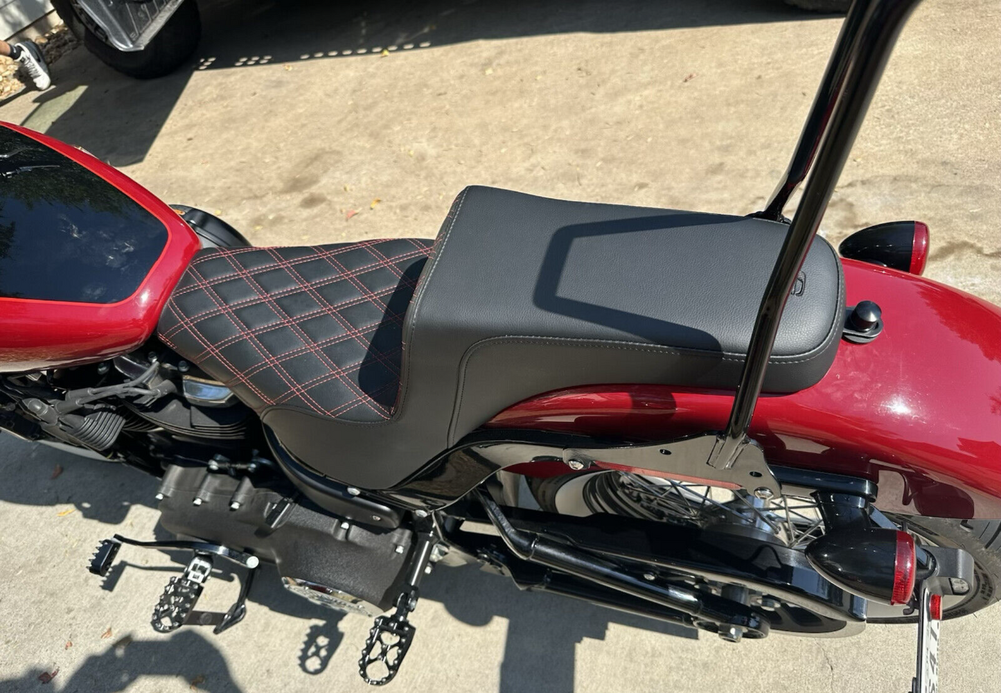 Saddlemen Step-Up Gel Seat 2018-2023 Harley Softail Street Bob Standard FXST