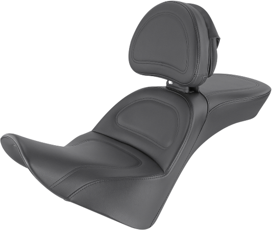 Saddlemen Explorer Gel Seat & Backrest fits 2018-2026 Harley Softail FLSL FLHC
