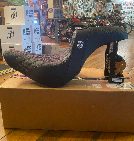 Saddlemen Pro Series SDC Motorcycle Seat fits 2018-2025 Harley Softail Low Rider