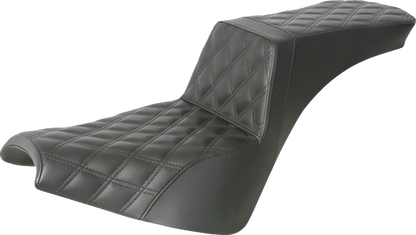 Saddlemen Step-Up Lattice Gel Seat for 2018-2025 Harley Softail Street Bob FXBB