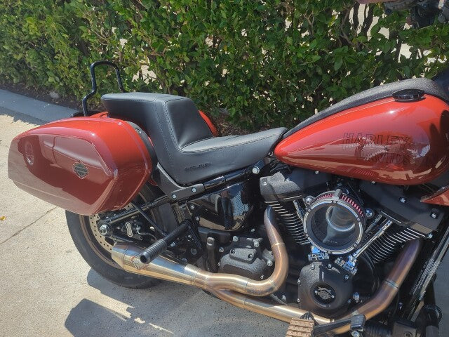 Saddlemen Step-Up Smooth Seat for 2018-2025 Harley Softail Low Rider Sport Glide