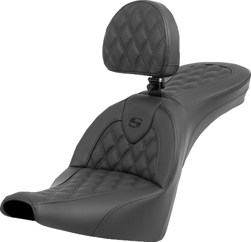 Saddlemen Roadsofa Lattice Seat & Backrest 2018-2025 Harley Softail FXST FXBB