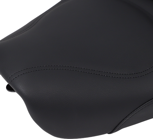 Saddlemen Explorer Black Stitched Gel Seat for 2004-2005 Harley Dyna FXD FXDL