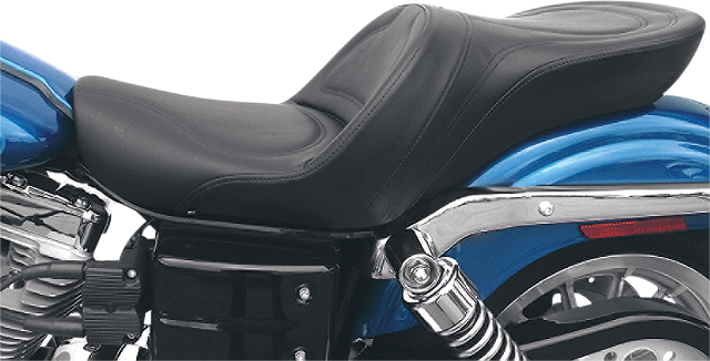 Saddlemen Explorer Black Stitched Gel Seat for 2004-2005 Harley Dyna FXD FXDL