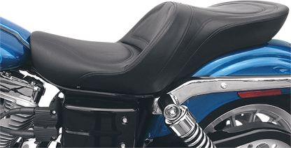 Saddlemen Explorer Black Stitched Gel Seat for 2004-2005 Harley Dyna FXD FXDL