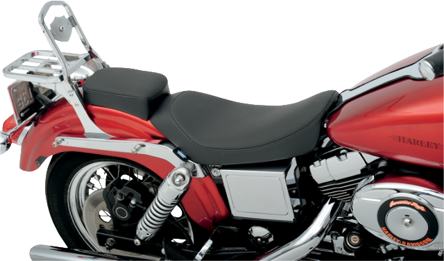 Drag Specialties Low Profile Smooth Solo Seat for 1996-2003 Harley Dyna FXD FXDX