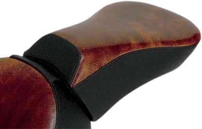 Saddlemen Renegade Lariat Brown Rear Pillion Seat fits 2006-2017 Harley Dyna FXD