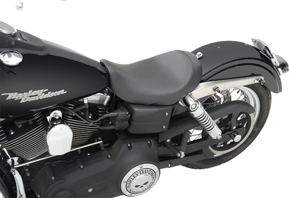 Saddlemen S3 Super Slammed Solo Gel Seat fits 2006-2017 Harley Dyna FXD FXDWG