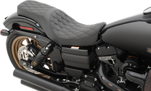 Drag Specialties Predator Diamond Stitch Seat for 2006-17 Harley Dyna FXDF FXDB