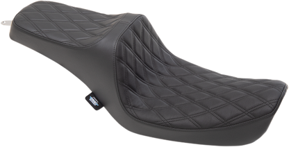 Drag Specialties Predator III Diamond Stitch Seat fits 1996-2003 Harley Dyna FXD