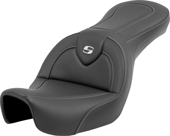Saddlemen Roadsofa Carbon Fiber Seat fits 2006-2017 Harley Davidson Dyna FXDB